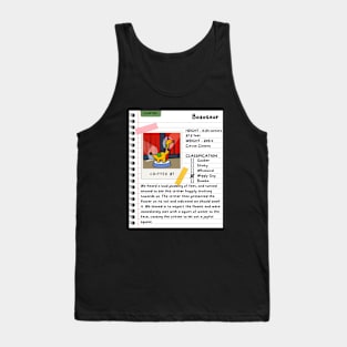 Bozosaur Logbook Tank Top